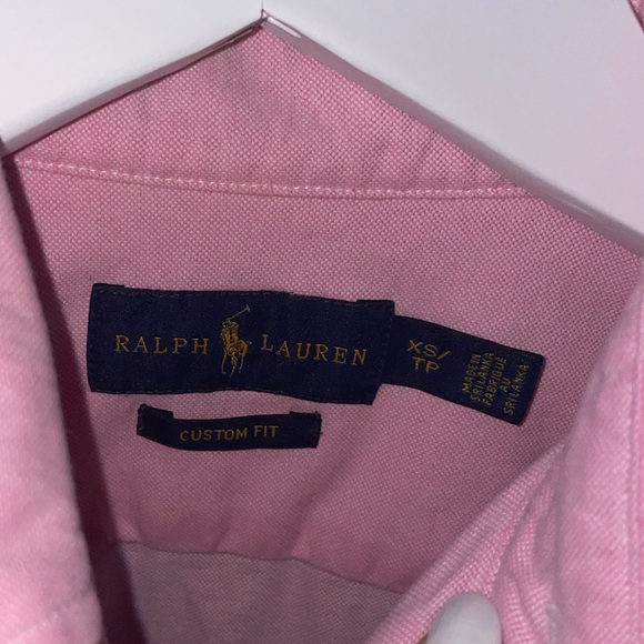 pink ralph lauren button down - Picture 3 of 3